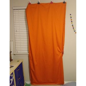 Twill Cotton Blackout Panel - Orange